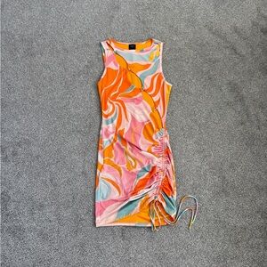 Groovy Bodycon Stretch Spring Dress